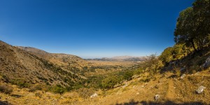 Blick oberhalb Kaminaki zur Lassithi Ebene